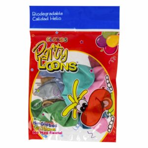 Globos N.9 Surtido PARTY LOONS 10 Uds