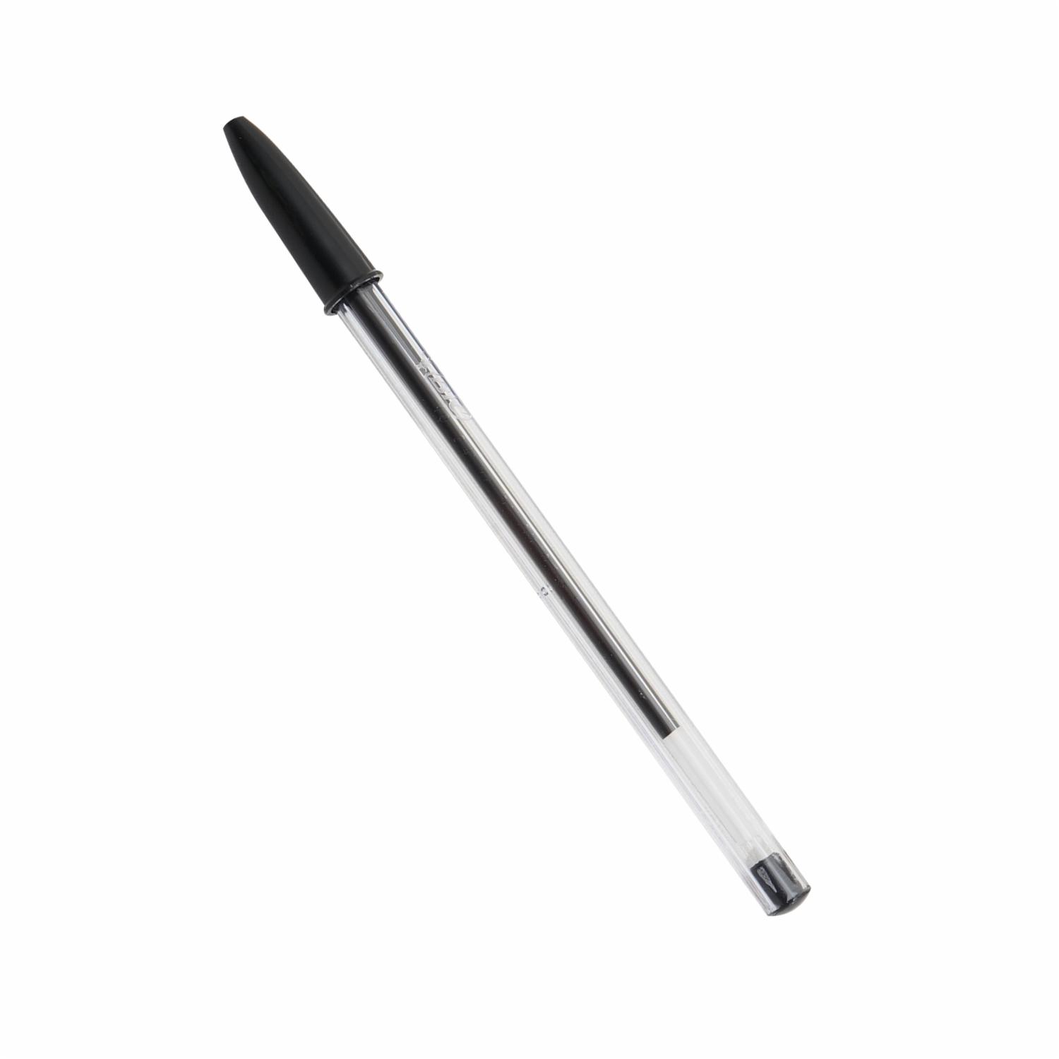 Bolígrafo Cristal Negro BIC 12 Piezas