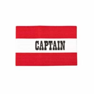Banda De Capitán Color Rojo AURIK Pequeña