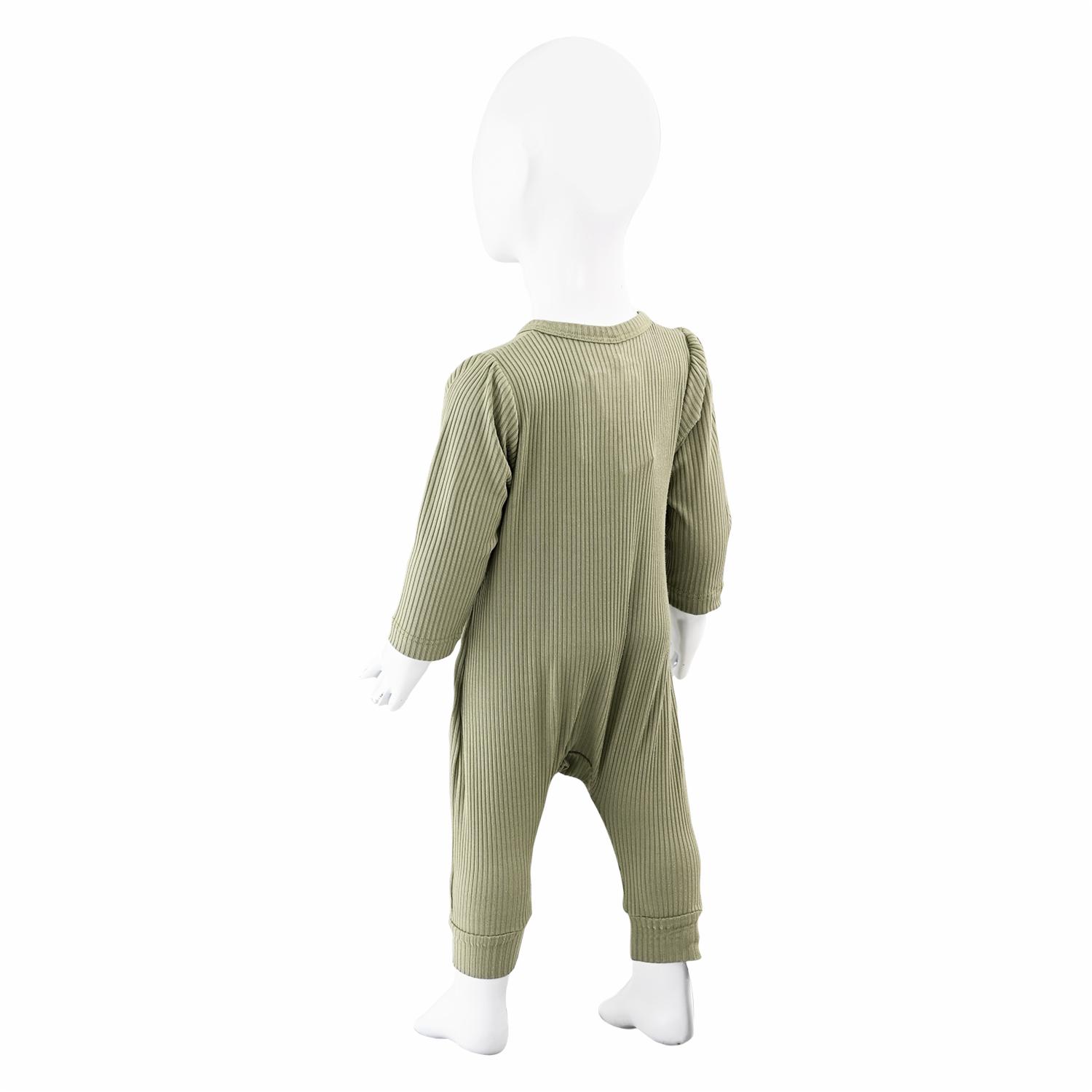 Pijama Manga Larga Con Cierre MGX BABY Talla 3-6 - Imagen 2