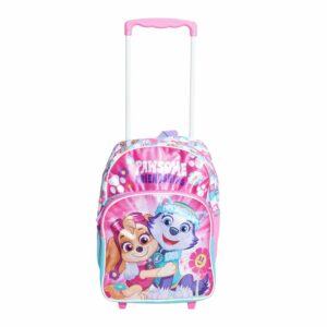 Mochila Escolar Con Ruedas Escolar Paw Patrol Nina MOZIONI 40X28X12 Cm