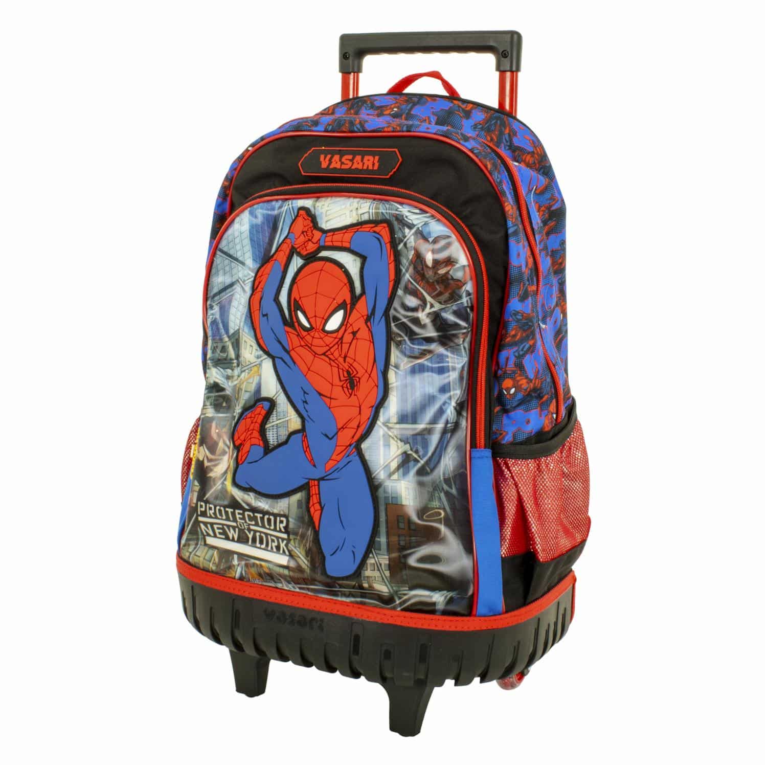 Mochila Con Ruedas Escolar Ultimate Spiderman Azul DISNEY 38x28x14 Cm - Imagen 2