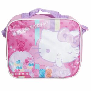Lonchera Full Hello Kitty Rosa MOZIONI 24.5X21X8.5 Cm