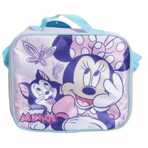 Lonchera Sencilla Minnie Rosa DISNEY 24.5X21X8.5 Cm