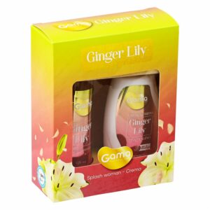 Splash Corporal Y Gel De Ducha Set Para Dama Ginger Lily GAMA 2 X 125 Ml