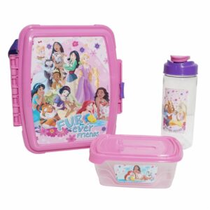 Lonchera Marvel Carry Princesas DISNEY 3 Piezas