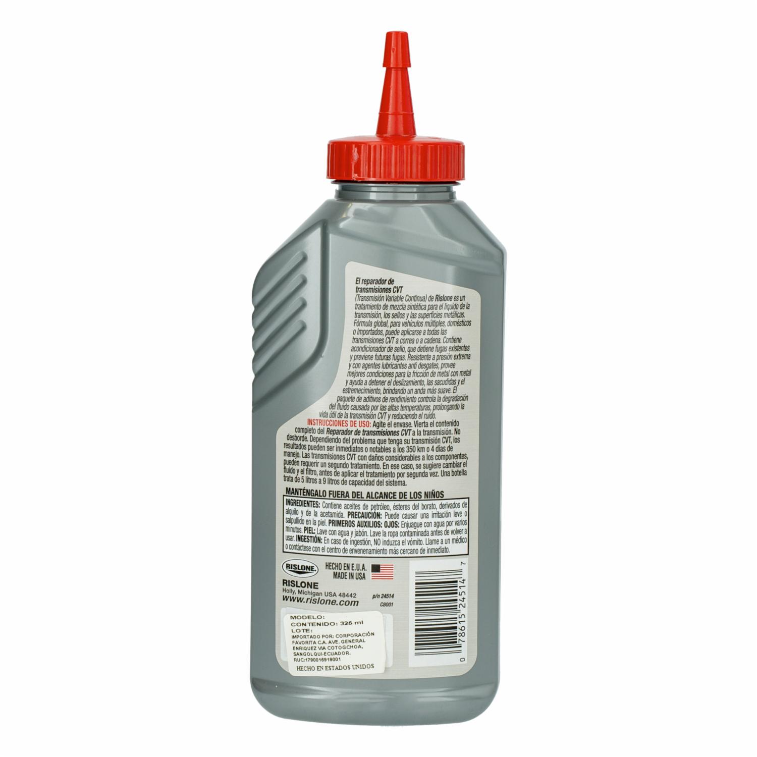 Reparador De Transmisión CVT RISLONE 325 Ml - Imagen 2