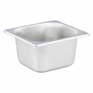 Bandeja Multiuso 1/6 De Acero Inoxidable FERRARA 17 6X16 2X10 CM