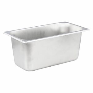 Bandeja Multiuso 1/3 De Acero Inoxidable FERRARA 32.5X17.6X15 CM