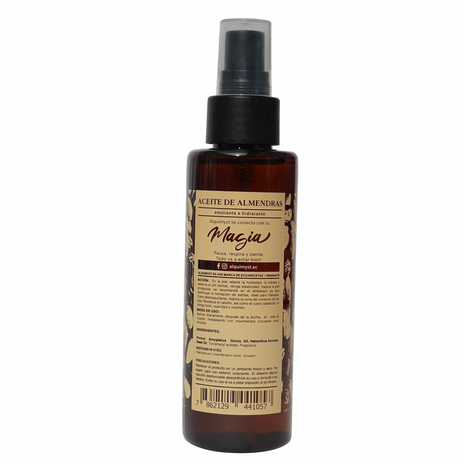 Aceite Corporal Y Capilar Almendras ALQUIMYST 120 Ml - Imagen 2