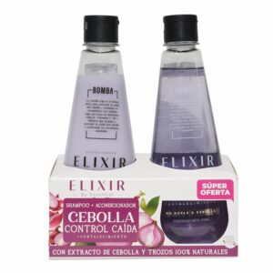 Shampoo Y Acondicionador Cebolla Control Caída ELEXIR 2 X 370 Ml