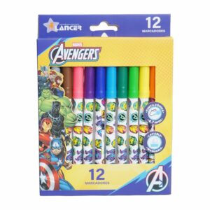Marcadores Avengers 4.7 Mm DISNEY X 12 Unds