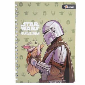 Cuaderno Universitario Mandalorian 1 Línea DISNEY 100 Hojas