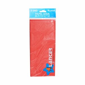 Set Papel Seda Rojo 17 G LANCER 70X50 Cm