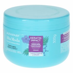 Mascarilla Acondicionadora Fortalecedora Keratin Impact Alta Moda ALFAPARF-ALTA MODA 300 Ml