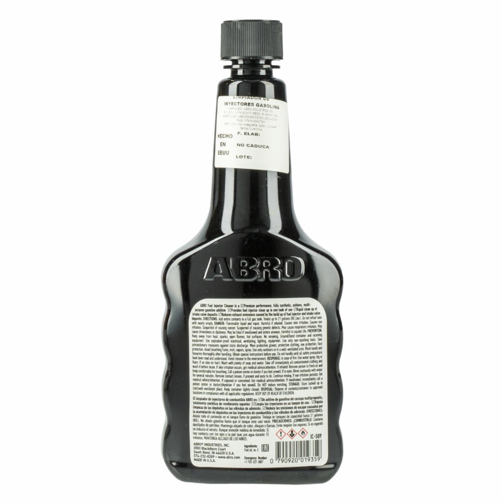 Limpiador De Inyectores Para Vehículos ABRO 354 Ml - Imagen 2