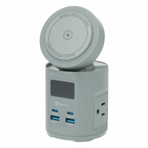 Estación De Carga Inalámbrica 7 In 1 Power Strip Display KLIPXTREME 65 W