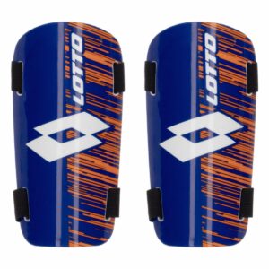 Canilleras De Futbol Azul Y Blanco LOTTO Talla Grande