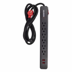 Protector De Corriente Tipo Regleta 8 Entradas MONSTER 1200 Jules