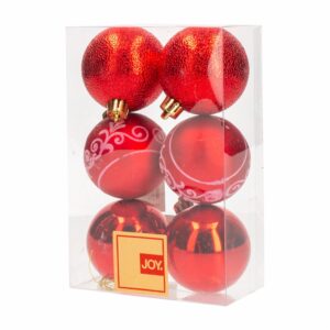 Set De Bombillos Rojo Y Decorado JOY X 6 Uds