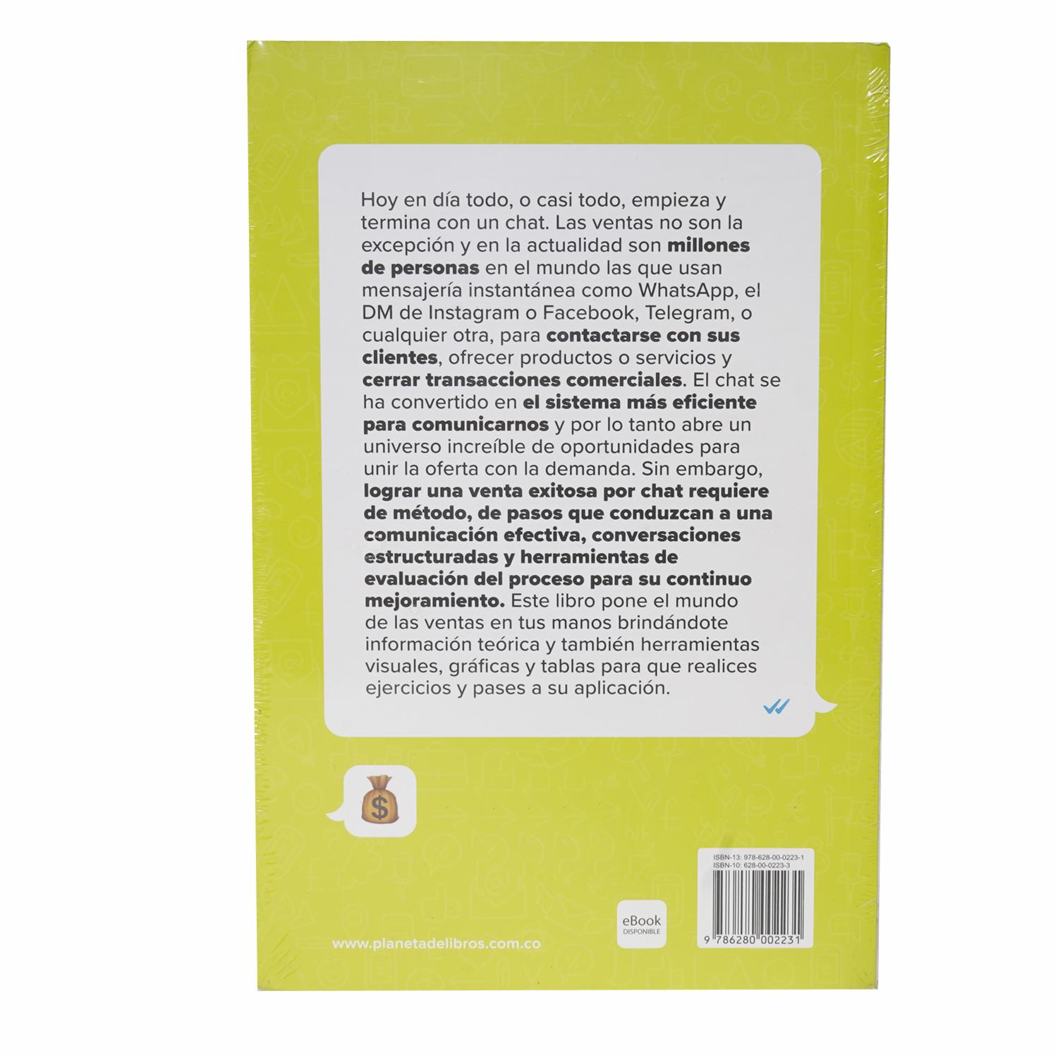 Libro Véndelo Todo Chateando PAIDÓS 164 Páginas