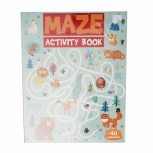 Libro Maze Activity Books SALDAÑA 48 Páginas