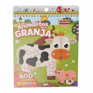 Libro Animalitos De La Granja SALDAÑA 10 Páginas