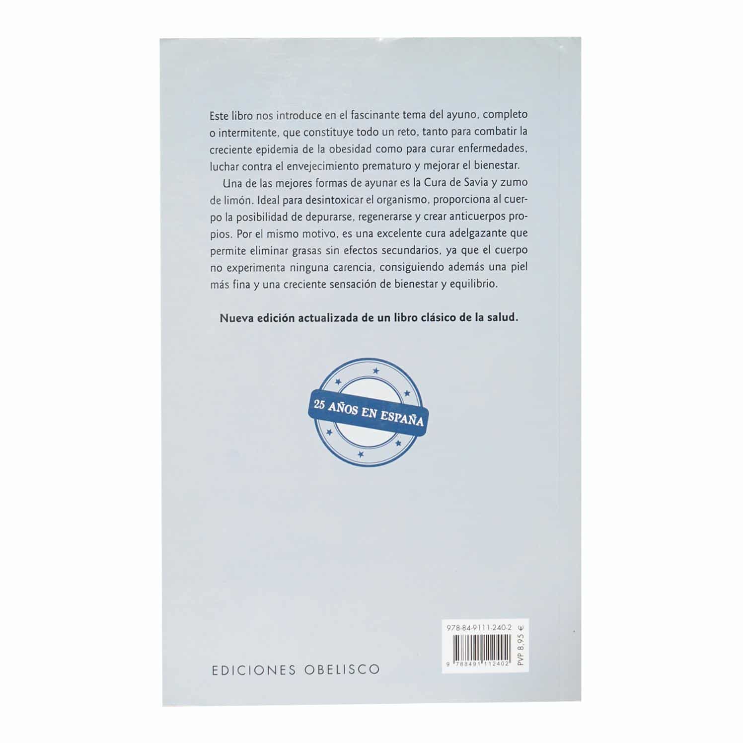 La Cura De Savia Y Zumo De Limón K.A. Beyer OBELISCO 124 Páginas - Imagen 2