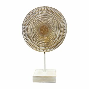 Adorno Esfera Base Beige FREE HOME 1 Pieza