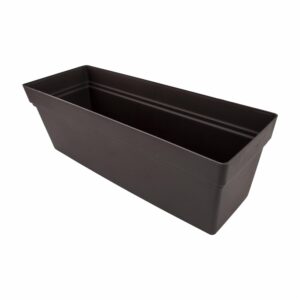 Maceta Rectangular Color Café LPS 50x14.4Cm
