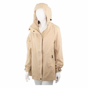 Chompa Impermeable Abierta Con Bolsillos MGX BASIC