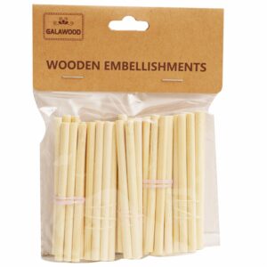 Palos De Madera Para Manualidades BABY CRAFT 50 Piezas