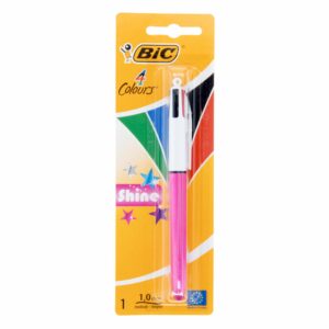 Bolígrafo 4 Colores Shine BIC 1 Pieza