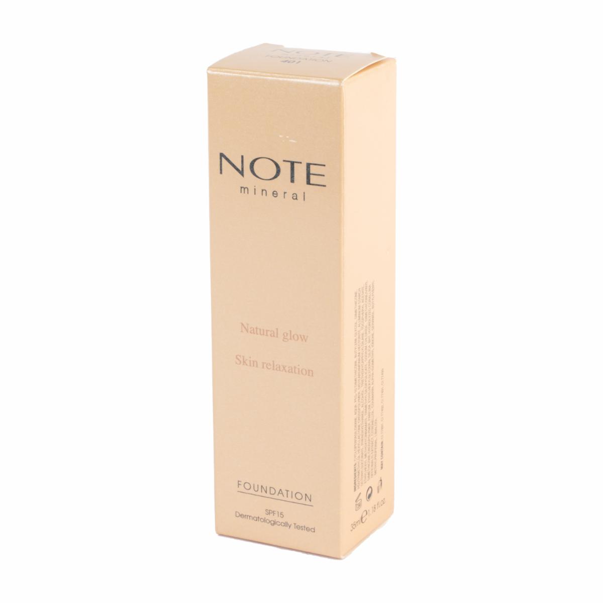Base De Maquillaje Mineral Foundation N08 NOTE Unidad