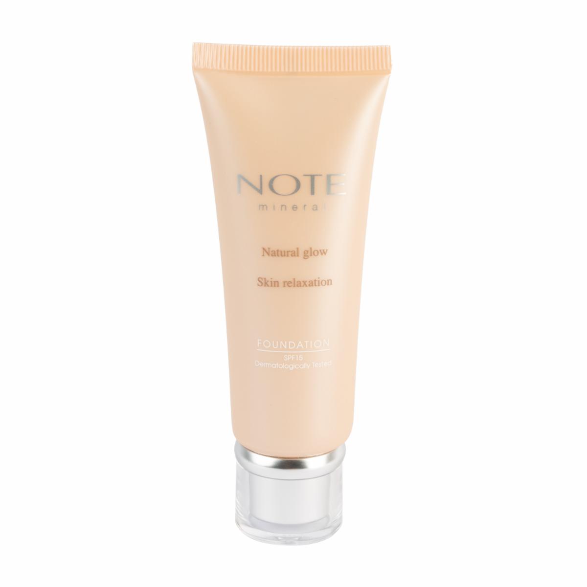 Base De Maquillaje Mineral Natural Glow Tono 402 NOTE Unidad - Imagen 4