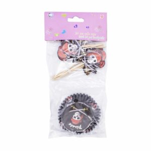 Set Para Cup Cakes Pirata IMPORTADORA CUMPLEAÑOS X24 Unidades