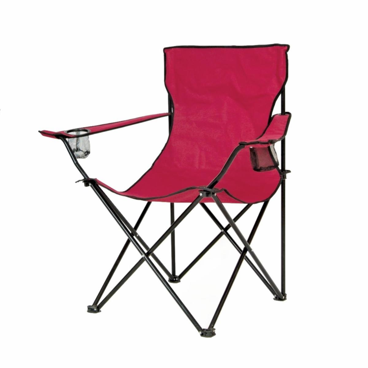 Silla De Patio De Aluminio TRUPER Rojo - Imagen 2