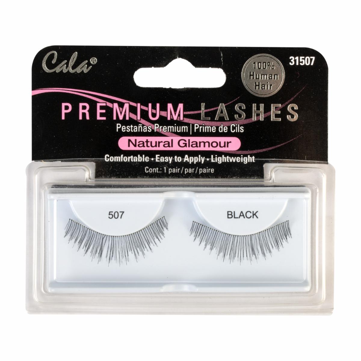 Pestañas Postizas Natural Glamour Premium Lashes #507 CALA Unidad