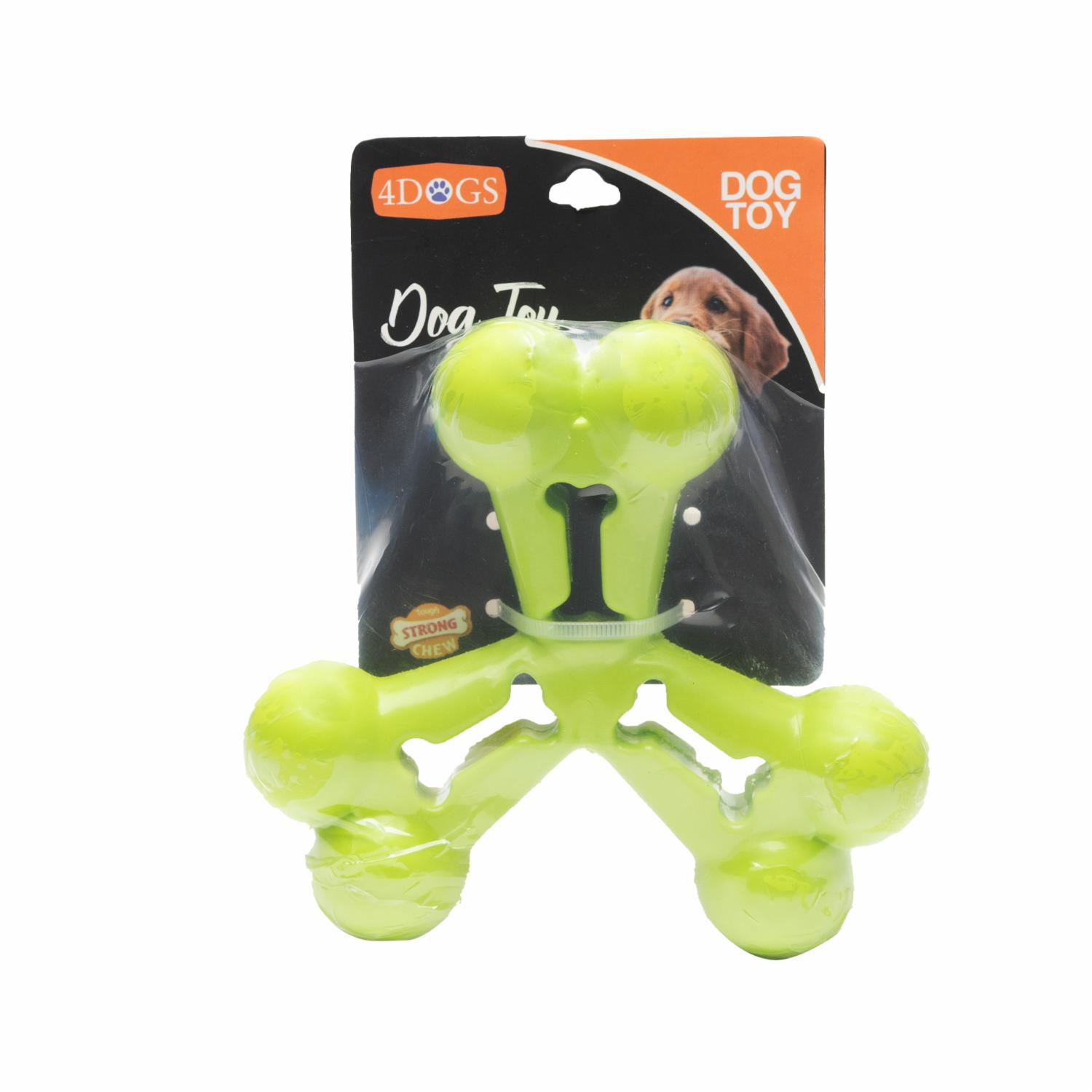 Juguete Para Mascota Diseño Snack Estrella Verde 4DOGS Unidad
