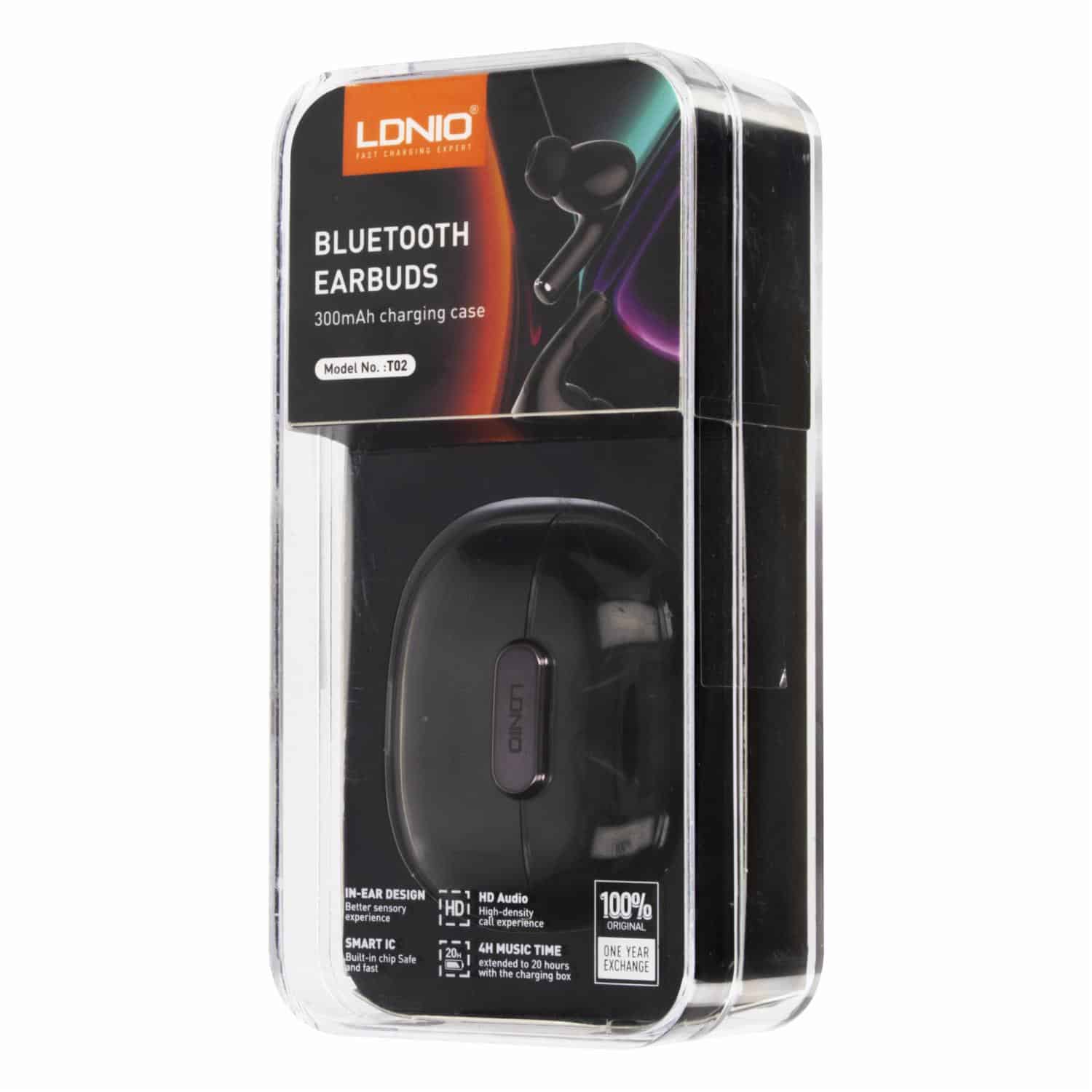 Audífonos Ld-T02 Negro LDNIO Bluetooth - Imagen 4