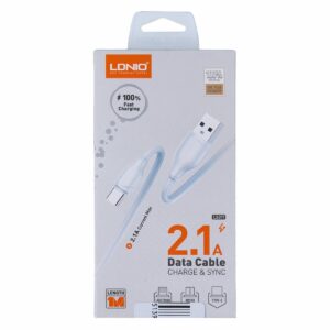 Cable De Carga y Para Transferencia De Datos LDNIO 2,1 A