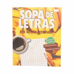 Libro Sopa De Letras En Letra Grande PAPP 300 Páginas