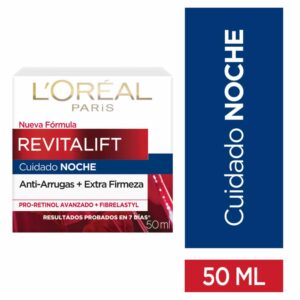 Crema Facial De Noche Anti Arrugas + Extra Firmeza Revitalift L'ORÉAL 50 Ml
