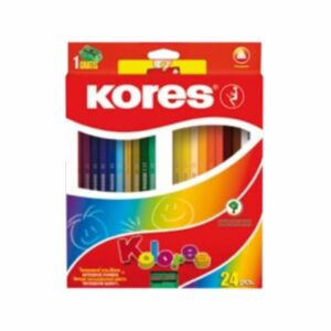 Lápices De Color Triangular KORES X24 Uds