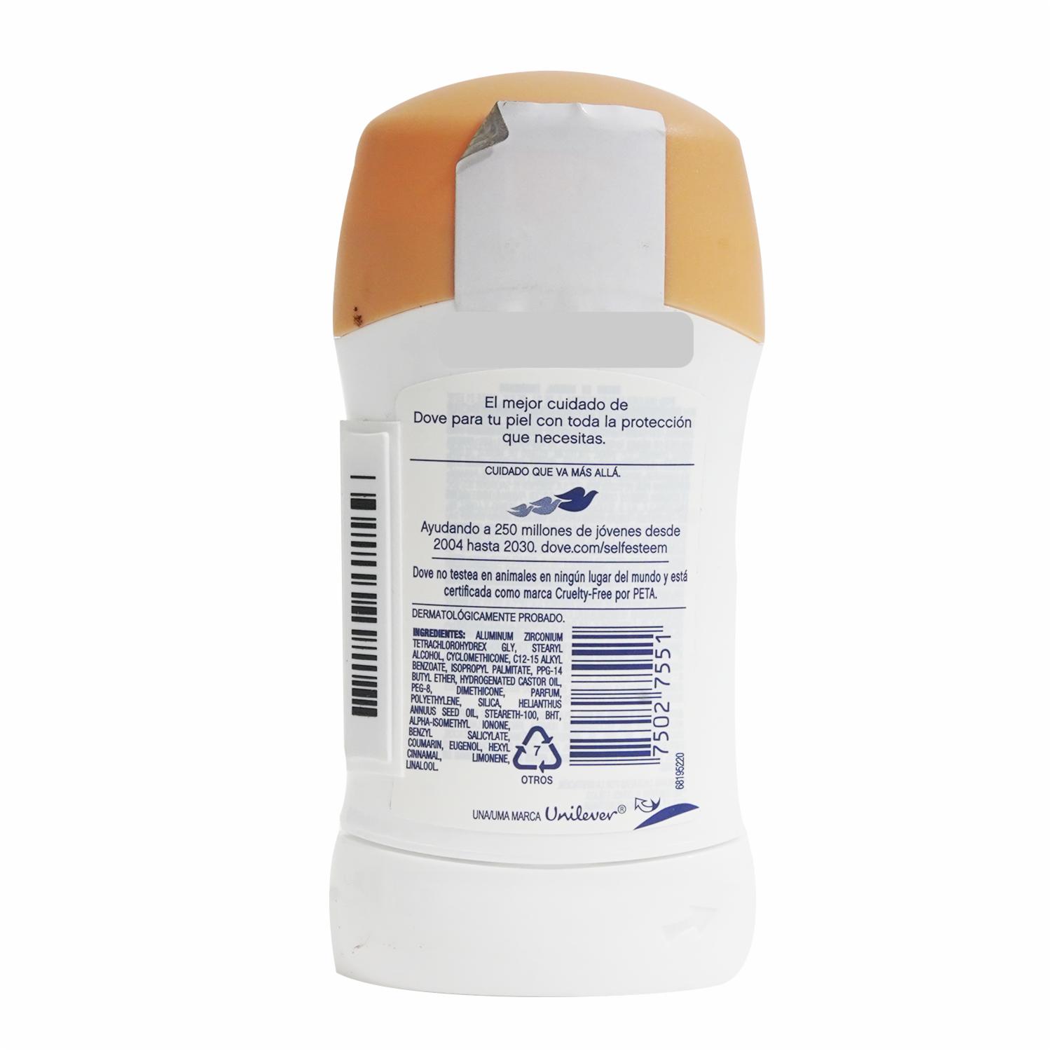 Desodorante En Barra Para Dama Clear Tone DOVE 50 G - Imagen 2