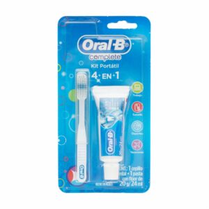 Kit Higiene Bucal Portátil Complete Capillo 35 Suave + Pasta Dental 24 Ml ORAL-B 2x 24 Ml