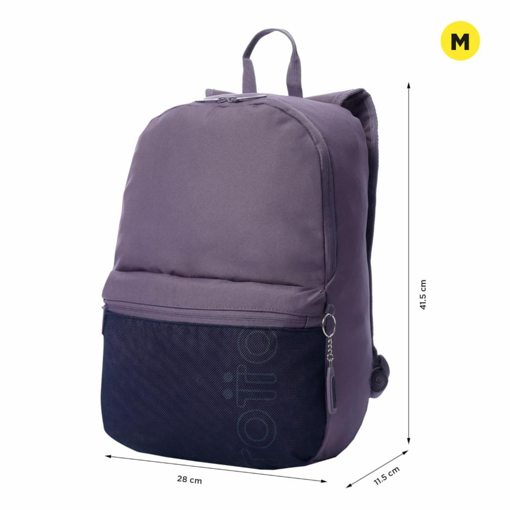 Mochila Pc Mujer Dragonar 2.0 TOTTO Morado - Imagen 3