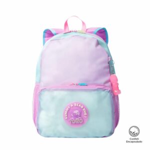 Mochila Infantil Niña Gummy Bear TOTTO Morado