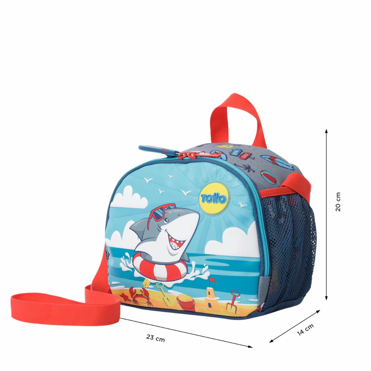 Lonchera Infantil Niño Little Surfer TOTTO Estampado