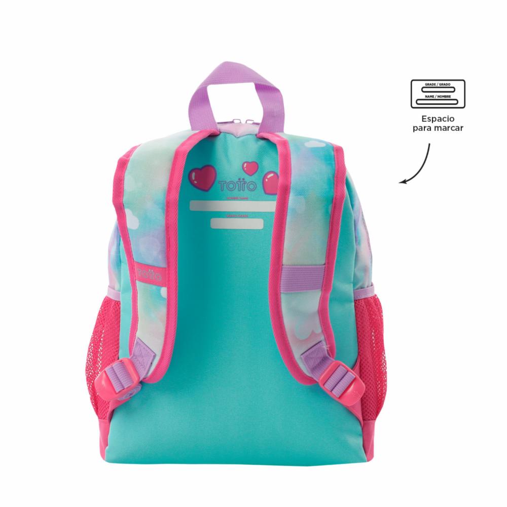 Mochila Infantil Niña Sweety Heart TOTTO Estampado - Imagen 4